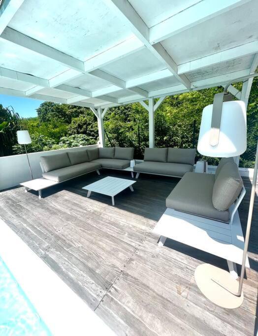 Spacieuse Villa Corossol Avec Piscine Et Jeux Exterieurs Le Gosier  Luaran gambar