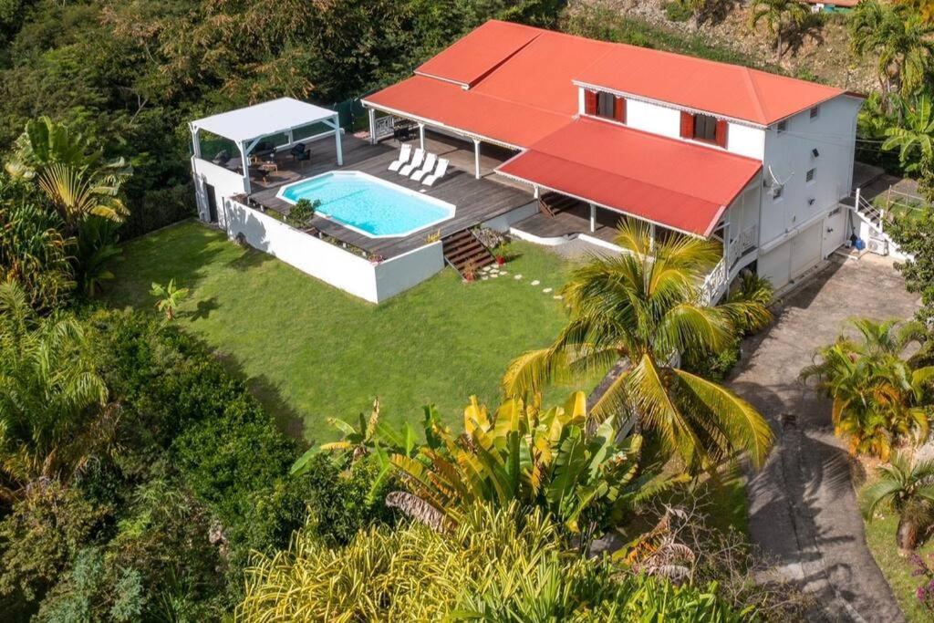 Spacieuse Villa Corossol Avec Piscine Et Jeux Exterieurs Le Gosier  Luaran gambar